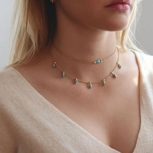 Ambyr Childers Turquoise Eclipse Shaker Necklace